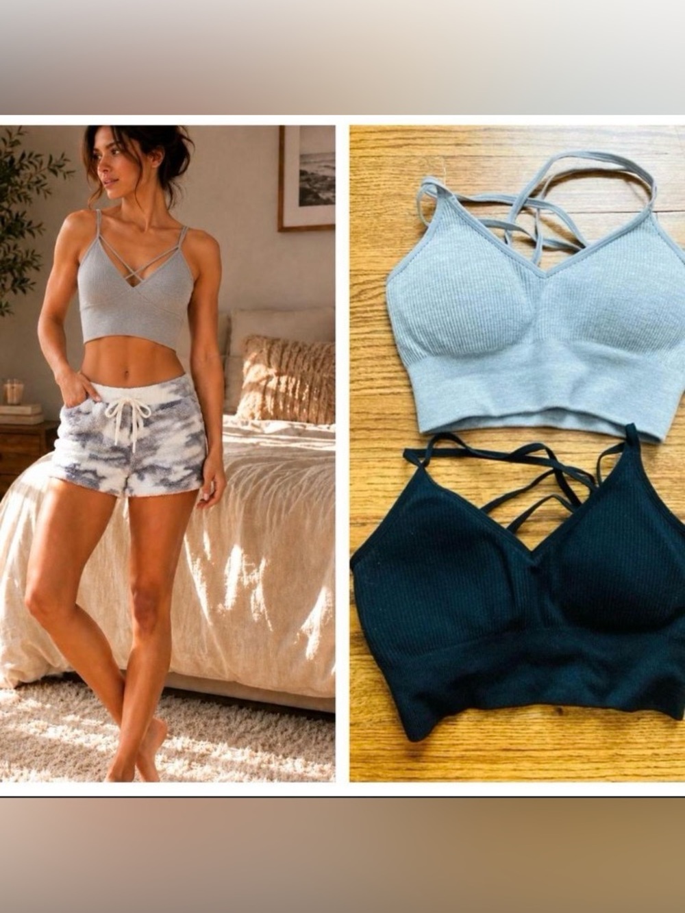 2 SO sports bras